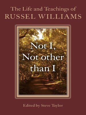 cover image of Not I, Not other than I